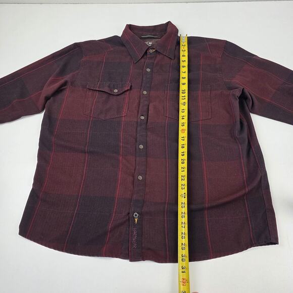 Mountain Hardwear Shirt Mens Extra Large Plaid Long Sleeve Button Up OM3716 - Picture 3 of 14